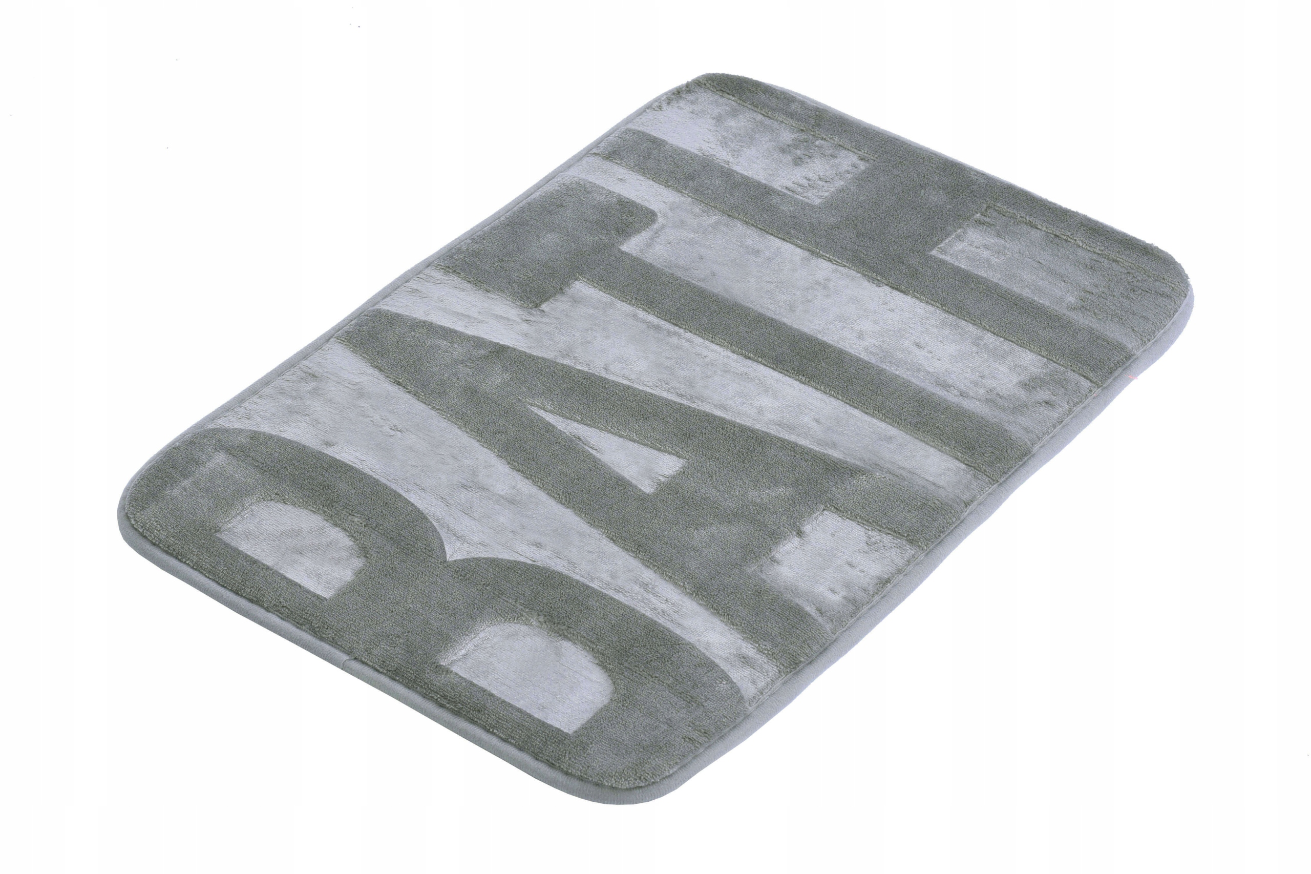 Kúpelňová predložka - Super mäkké kúpeľňové koberce 40x60 Bath Grey