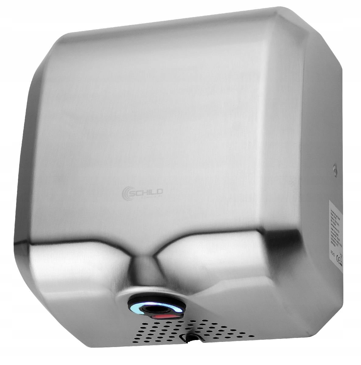 Sušič rúk - Automatická oceľ na sušičku UV ruky 1950W 7SE