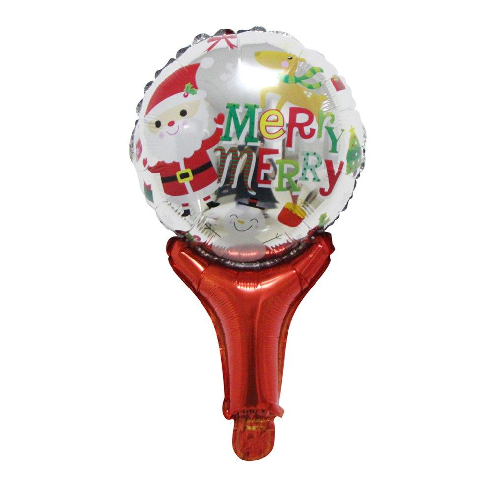 Vianočný balón s Santa Claus Tree Drží
