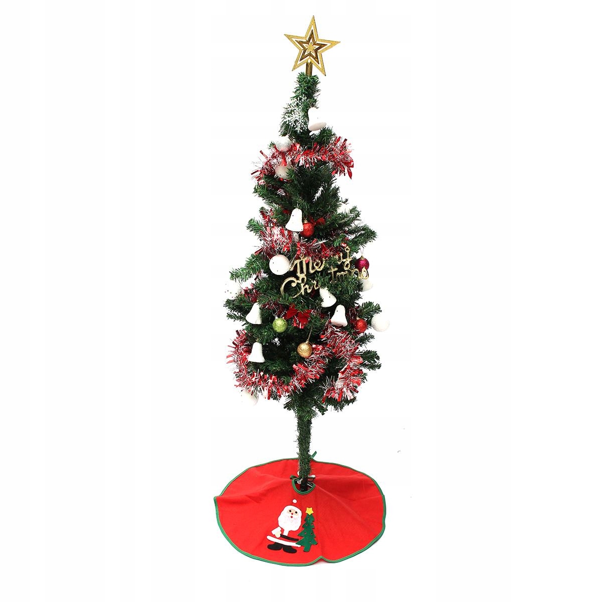 Vianočný vianočný stánok Santa Claus je prenasledovaný