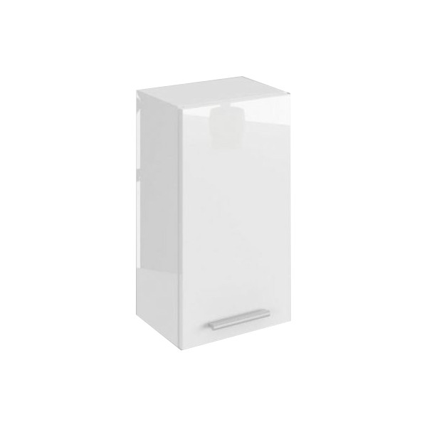 Kúpelňová skrinka - Závesná kúpeľňová skrinka Š4 40 cm vysoký lesk, hĺbka 30