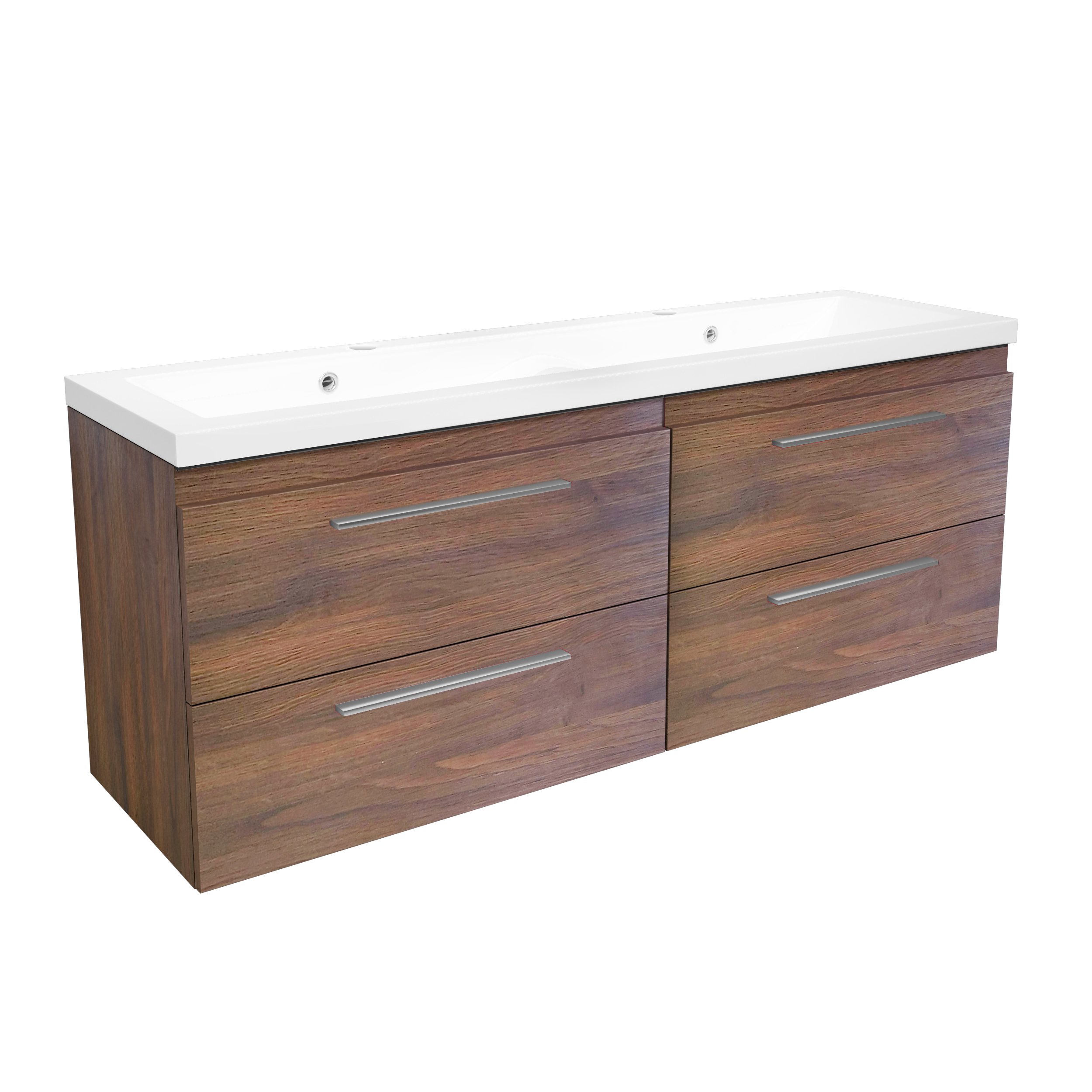 Kúpelňová skrinka - V kúpeľni umývadlo skrinka 120cm Prepravná 24 OAK PALERMO