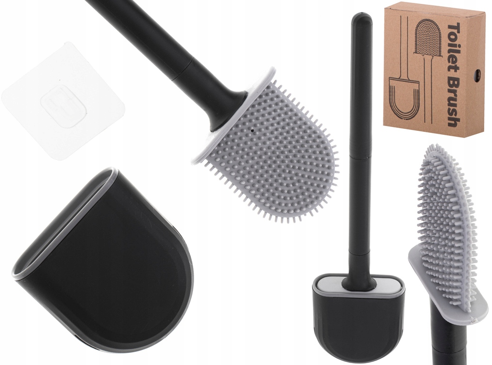 WC kefa - Tiger Urban Brush zavesenie toalety čierna 1317330746