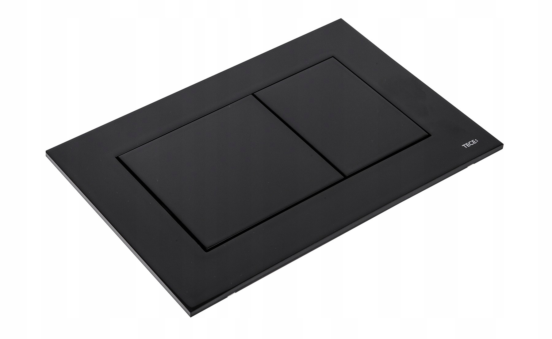 Tlačidlo TECE BLACK MAT SE SLIM BASE WC head