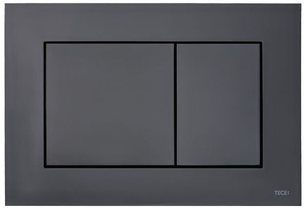 TECE TERAZ diel BLACK BUTTON kľúč mat mat