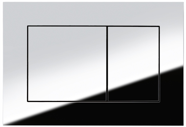 Splachovacie WC tlačítko -  TECE RLINGING GLOVANT WC CHROME 9240401