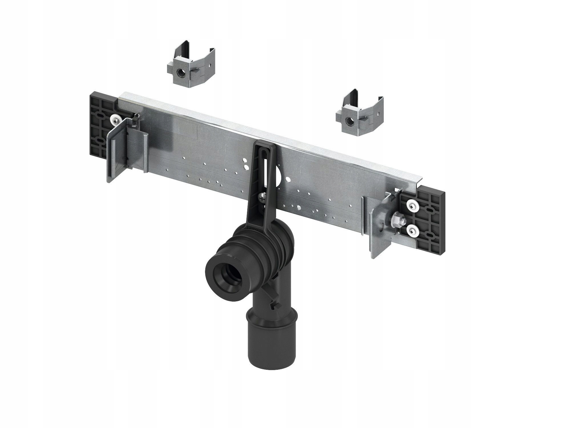 Podomietkový WC modul - Vynikajúci rámec Shiro WC+Platto White Button