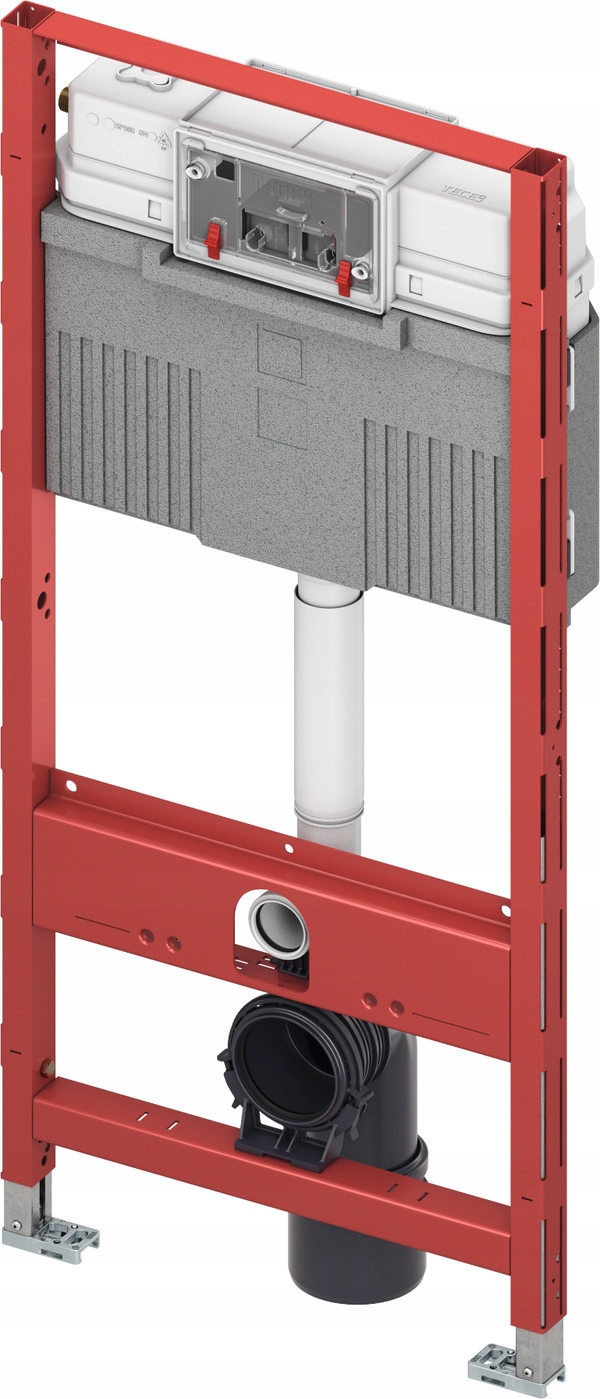 Podomietkový WC modul - TECE TECEPROFIL - FLINT FRAME.