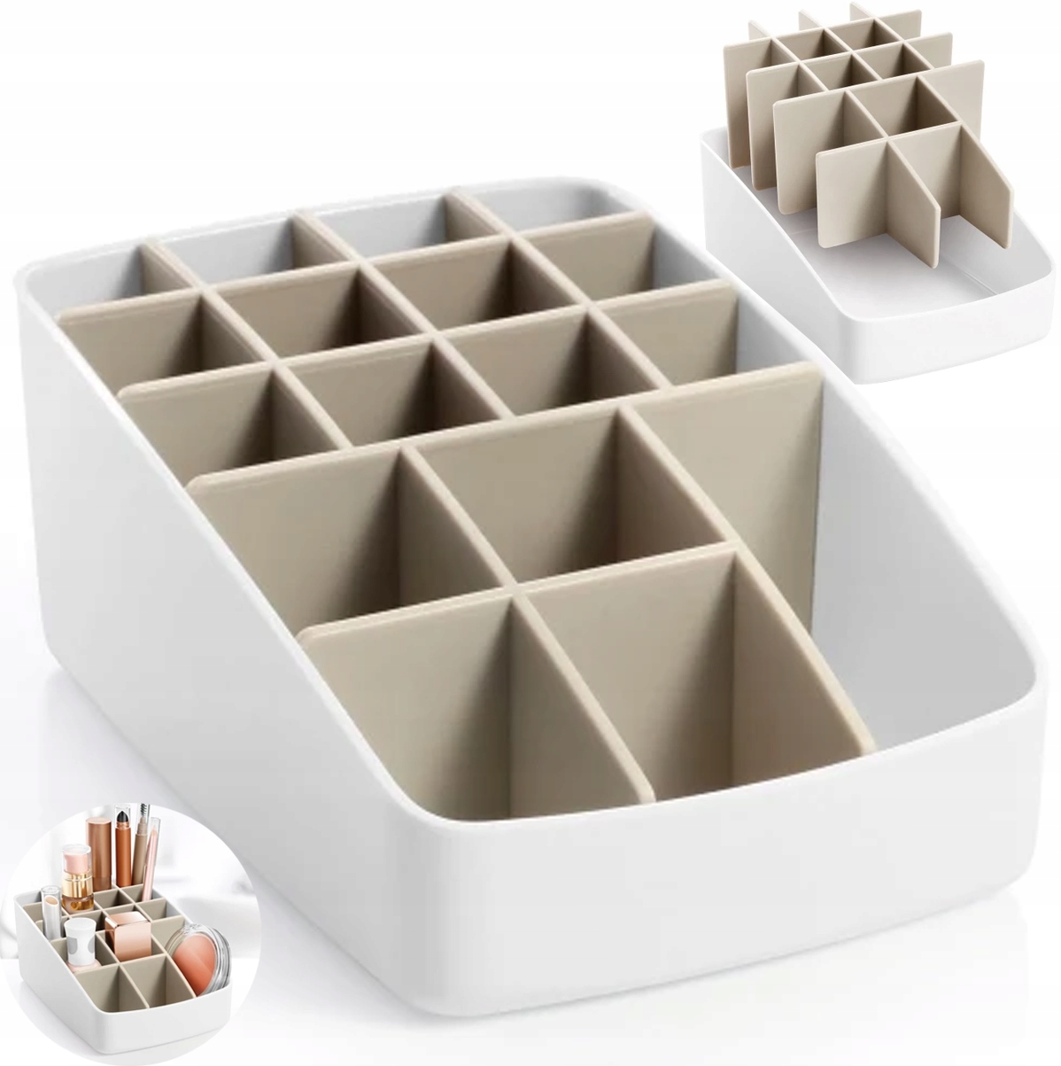 Kúpeľnový organizér -  Tescoma Cosmetics Cosmetics Container Organer