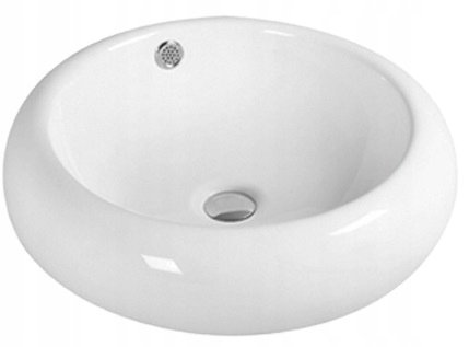 Umývadlo - Tezoja Round keramickým umývadlom Donut