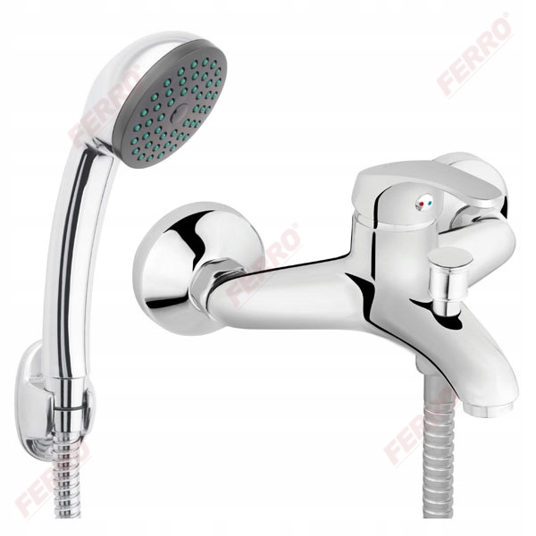 Vaňová batéria - Lacné vane Batéria Set Wall Ferro