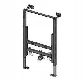 Podomietkový WC modul - Profil TECE Fleast Frame pre bidet Low 82