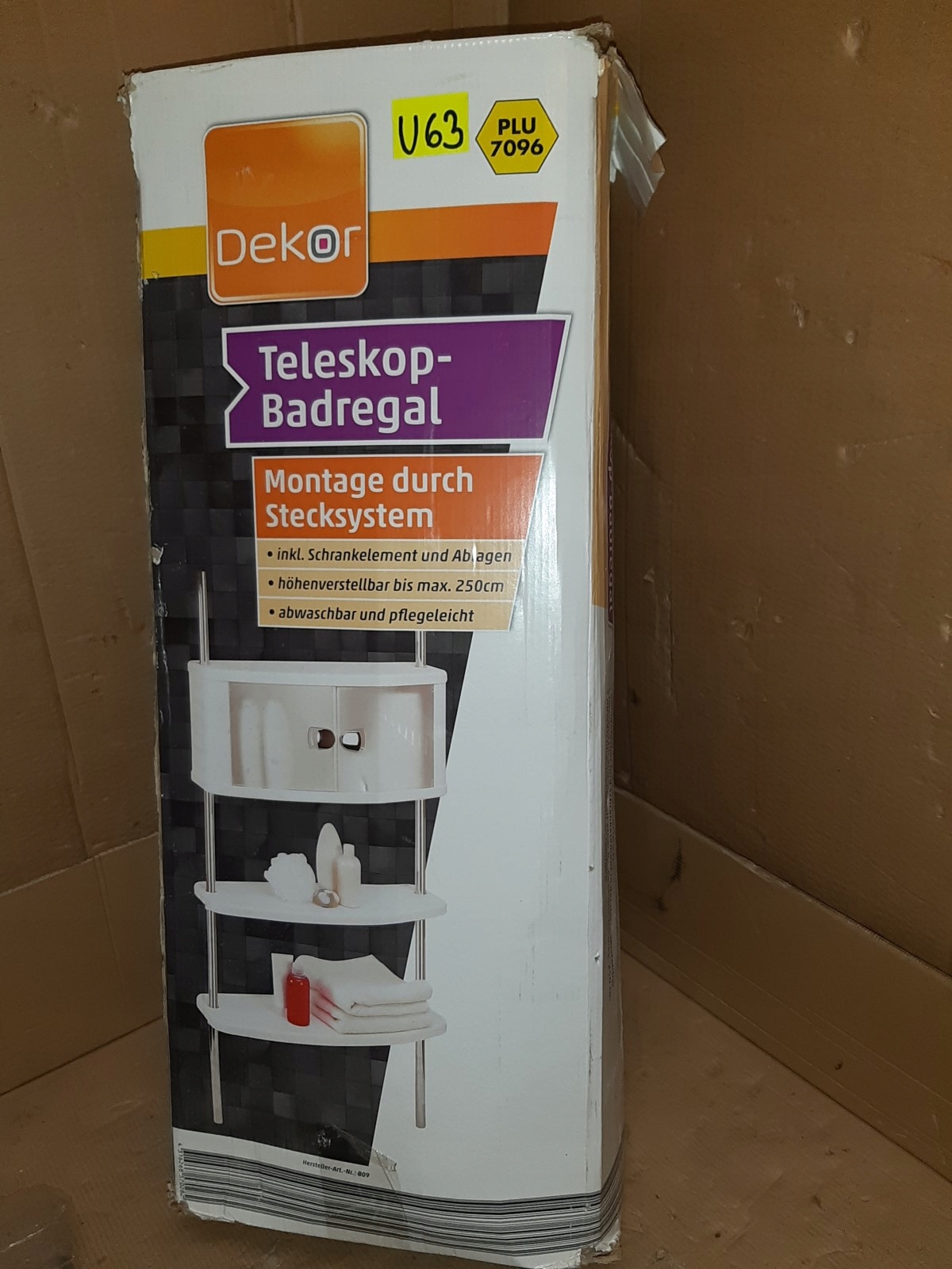 Polička do kúpeľne - Mexen Recess Poličky s golierom 60x30 cm, Inox