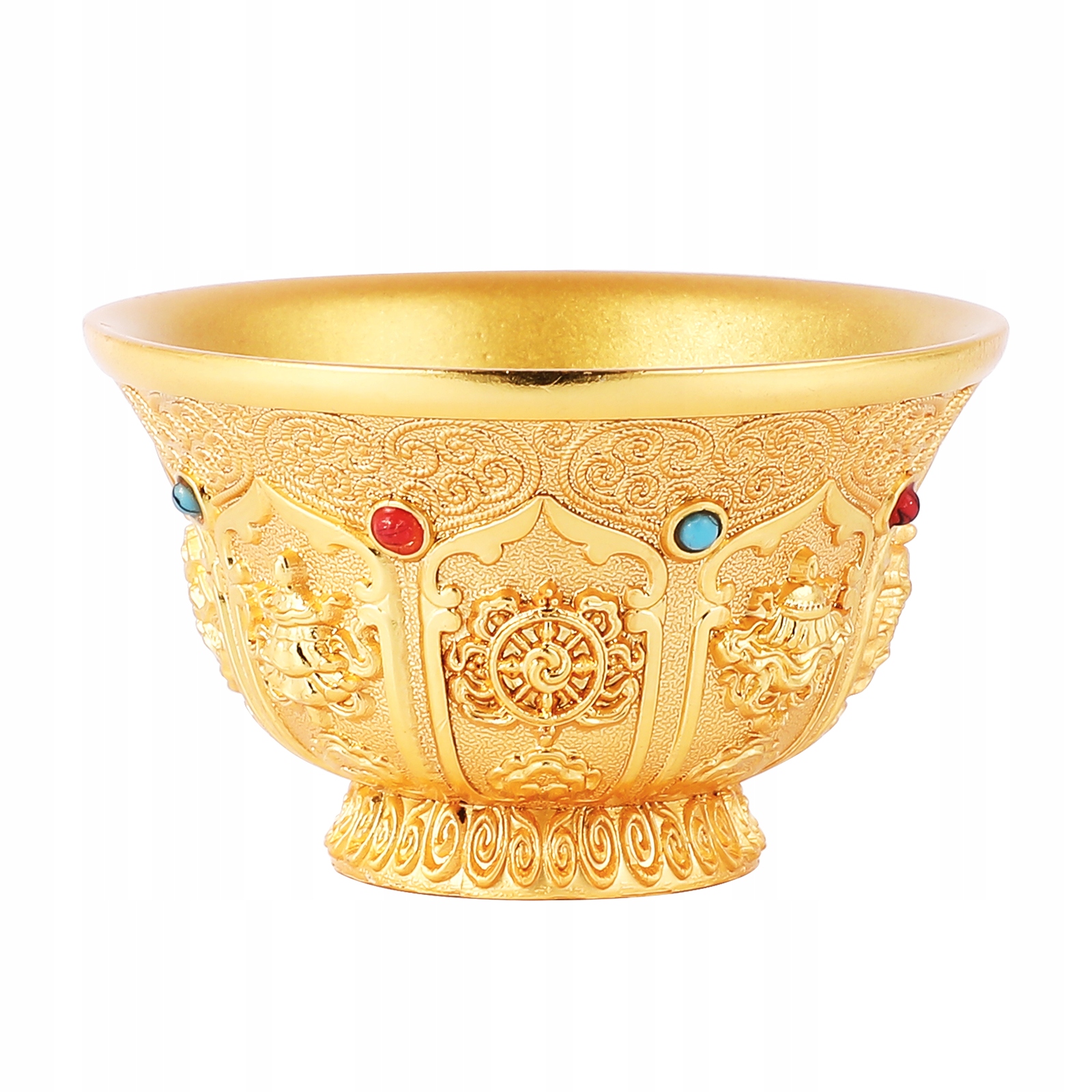 Copper Temple Bowl z kadzielica Meditácia oltára