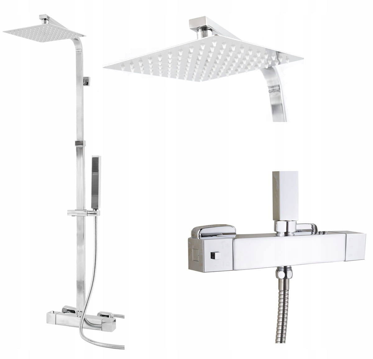 Vaňová batéria so sprchou - Enzo High Chrome - batéria Washbasin Rea Washbasin