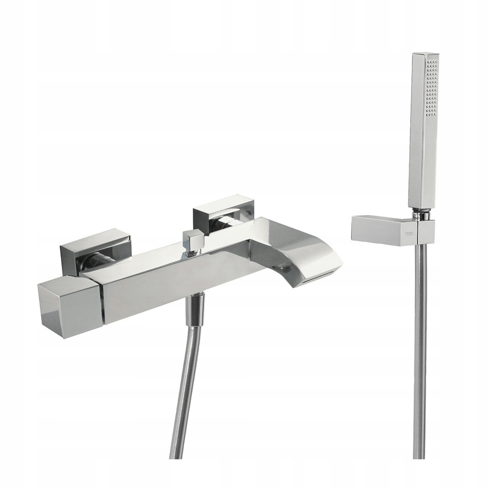 Sprchová súprava - Tres Bath Battery Cascade Point Set Chrome