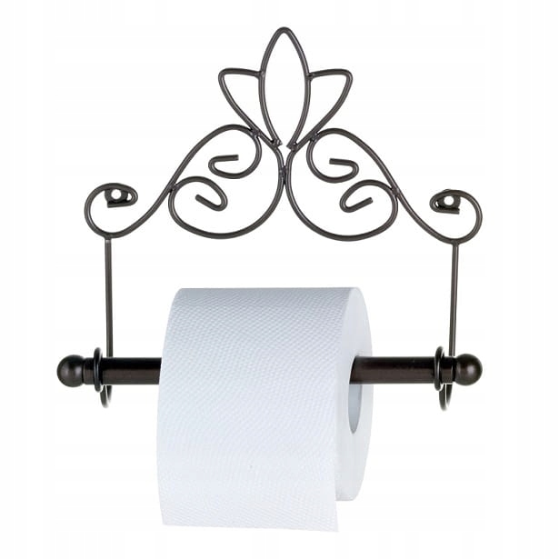 Držiak na toaletný papier - Držiak na toaletný papier s hnedou nostalgie