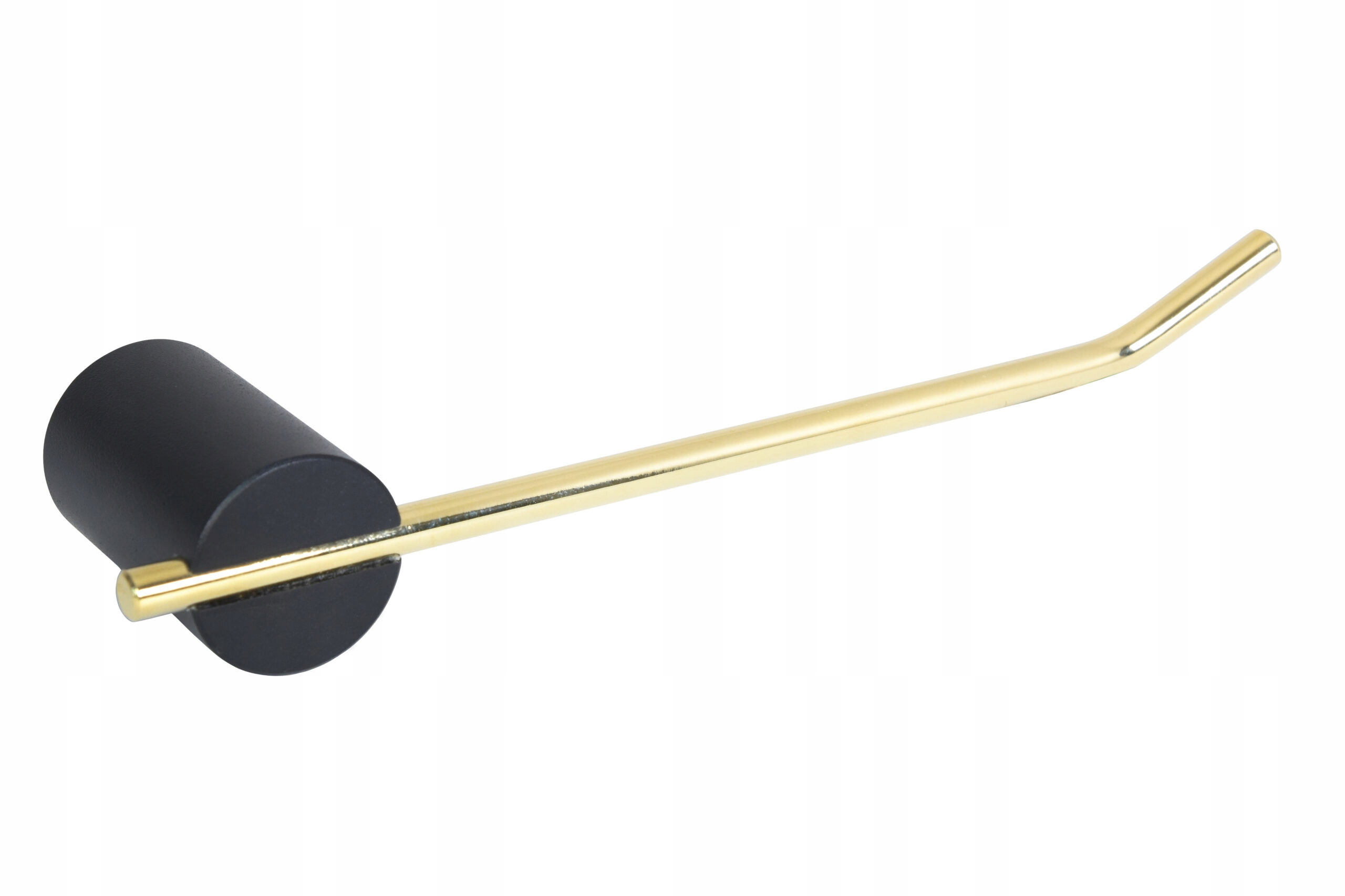 Držiak na toaletný papier - Rukoväť rukoväte Stright Sintra Black/Golden Bishop