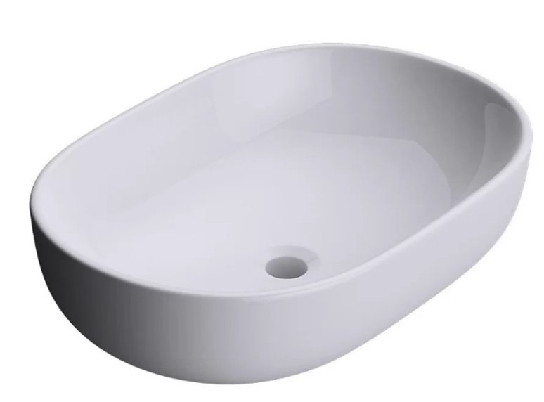 Umývadlo - Umývadlo 48cm + čierna batéria s perlatom + syfon + korok