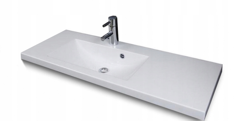 Umývadlo - WASHBASIN 90X31 Biela Naszafowa