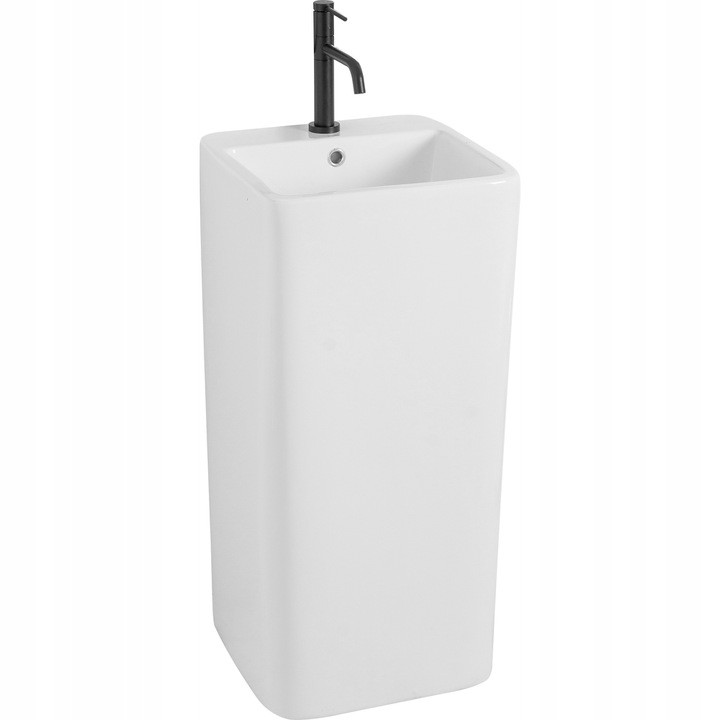 Umývadlo - Keramické umývadlo Mia FreeStanding White Rea