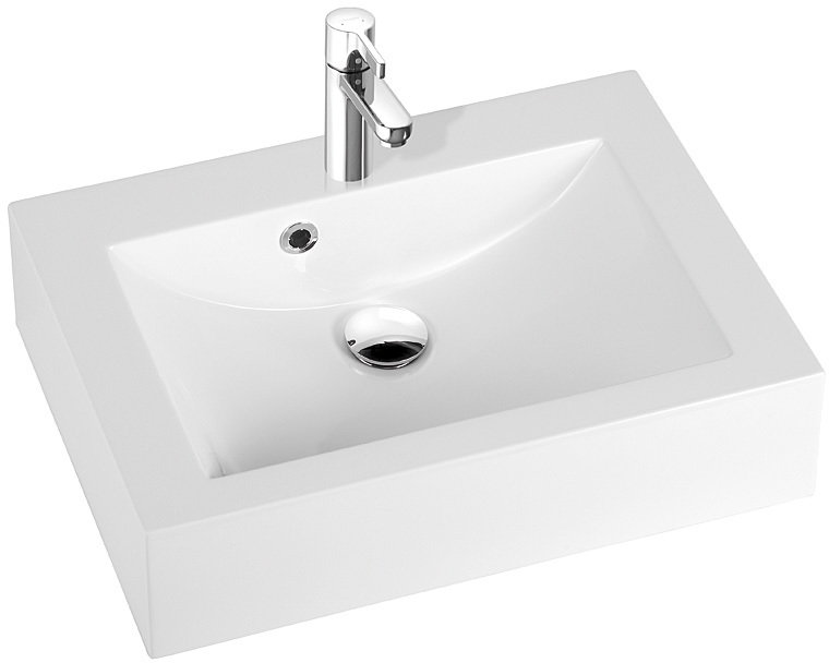 Umývadlo - Drez s HOLE 60x43 CETO MARMORIN