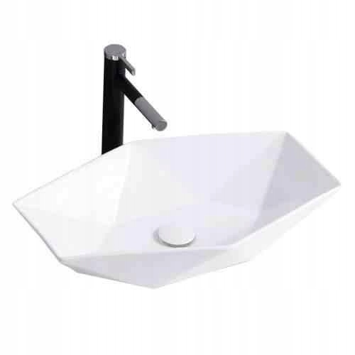 Asymetrické umývadlo -  Vidaxl River Stone Washbasin, Oval,