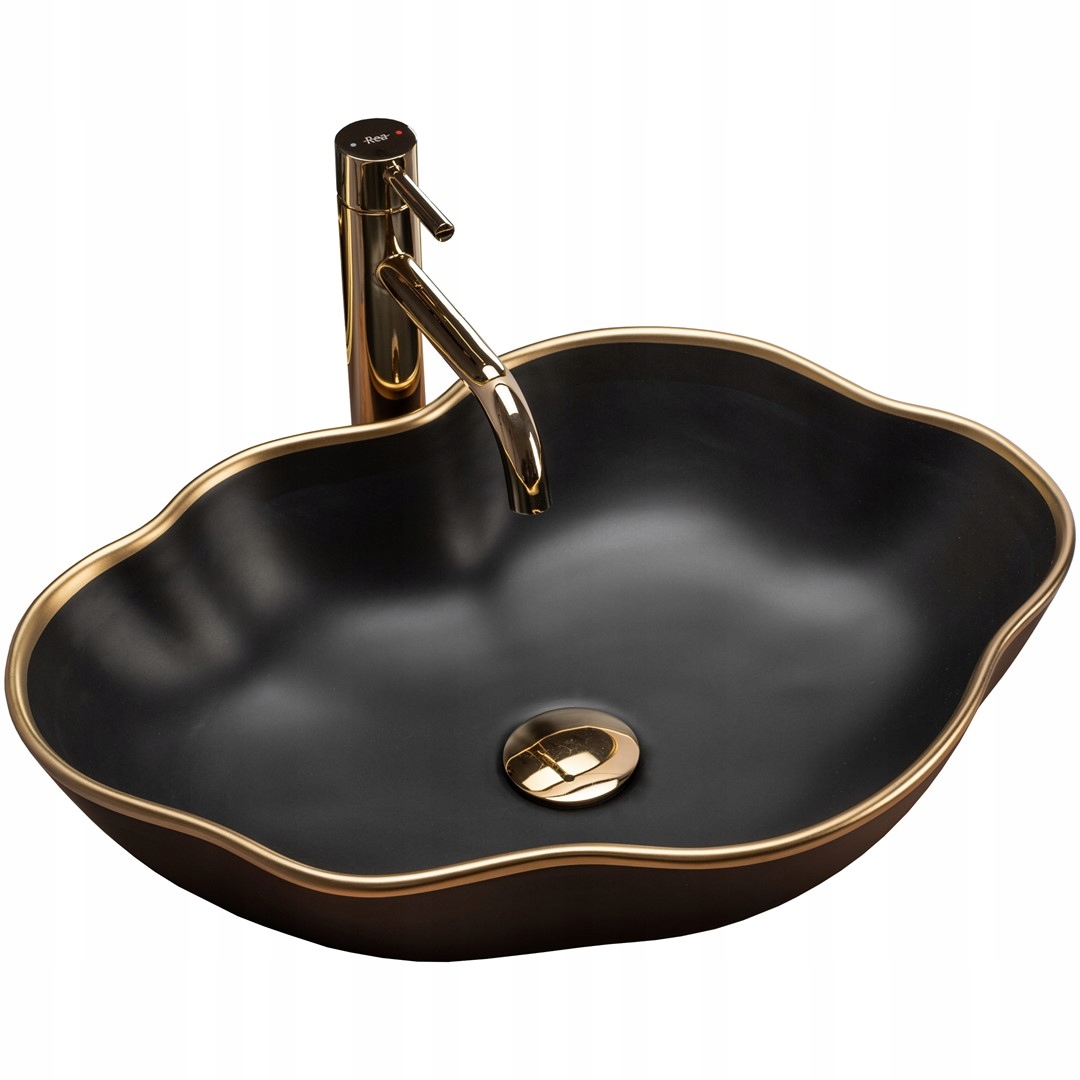 Asymetrické umývadlo - River Stone RSB Mini X74 Stone Washbasin je