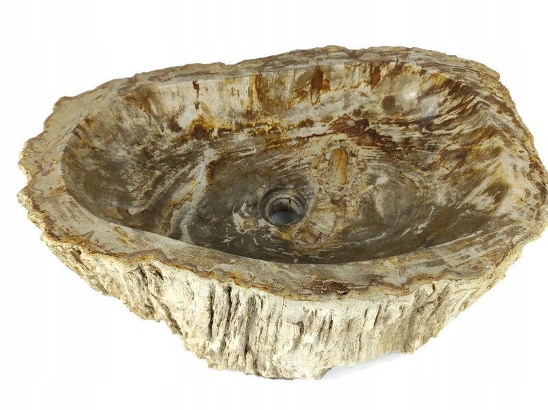 Asymetrické umývadlo -  Faktbasin Fossed Wood Kedora UM20p