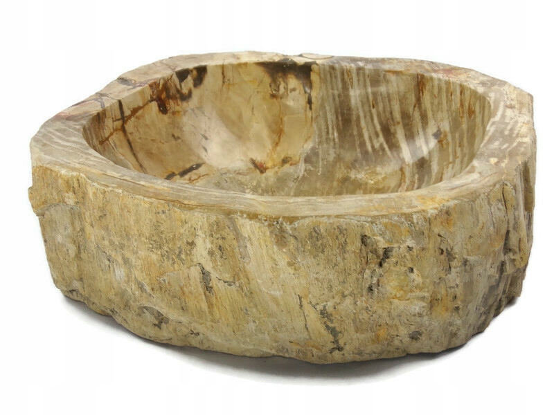 Asymetrické umývadlo -  Faktbasin Fossed Wood Kedora UM32