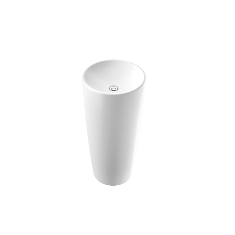 Umývadlo - UMÝVADLO SO STOJACÍM NOEMI S 455x328x845 MARMORIN