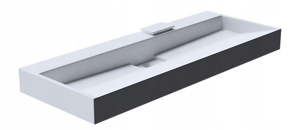 Umývadlo - 100x46x11ccm wafer umývadlo 2 otvory