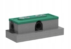 Sprchový žľab odtok - Powx Universal 01001180 pre odtok Hansgrohe