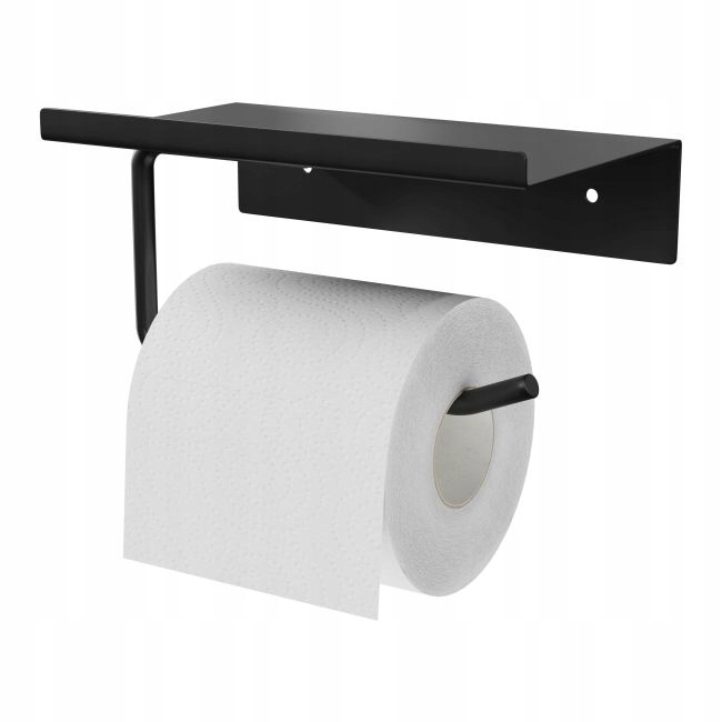 Držiak na toaletný papier - Čierna kina toaletný papier