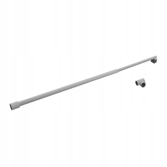 Okrúhly teleskopický držiak 70-120cm Chrome