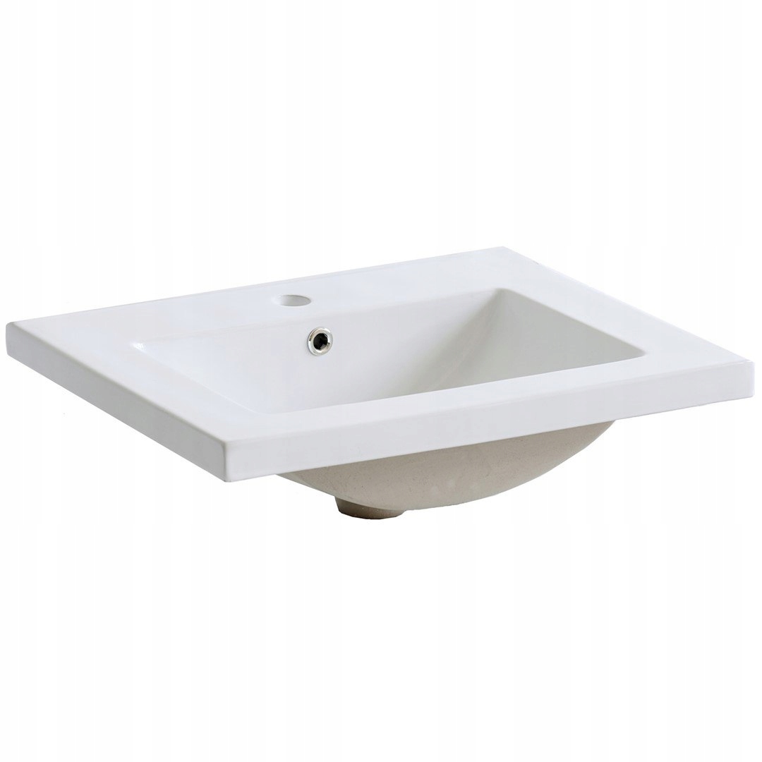 Asymetrické umývadlo -  Koby Washbasin White Style Modern Styl Hakano -