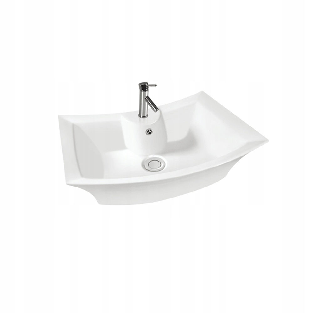 Asymetrické umývadlo -  Pavia asymetrická doska Washbasin