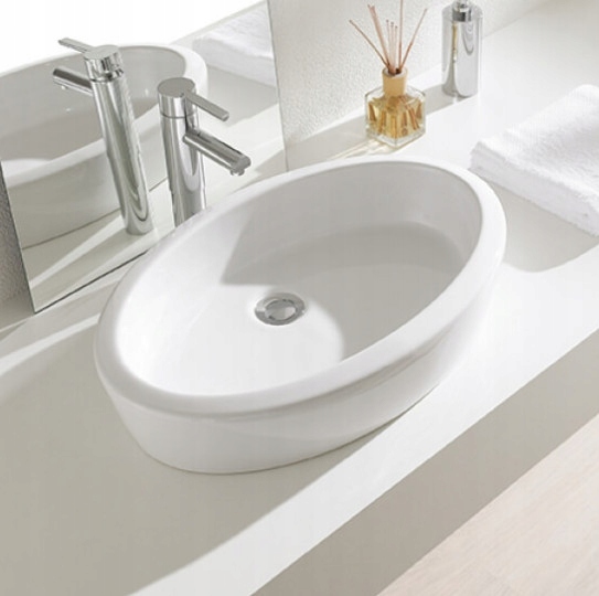 Umývadlo - SANITANA UP OVALE 59CM WASHBASIN UPLM3E 10C0