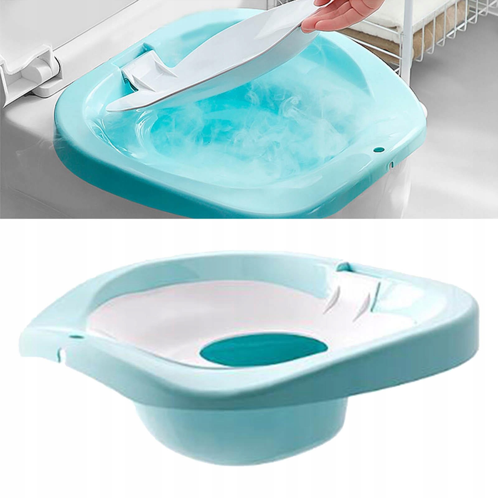 Vaňa - Sitz Washbasin na montáž na toaletu s odtokom