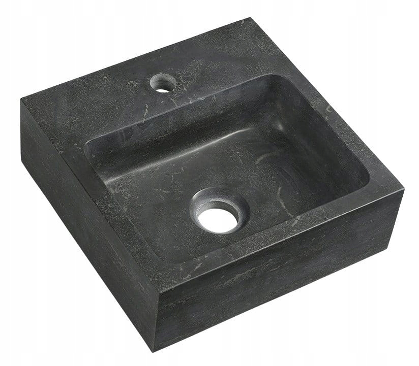 Umývadlo - Umývadlo visiace 30x10x30 cm antracit