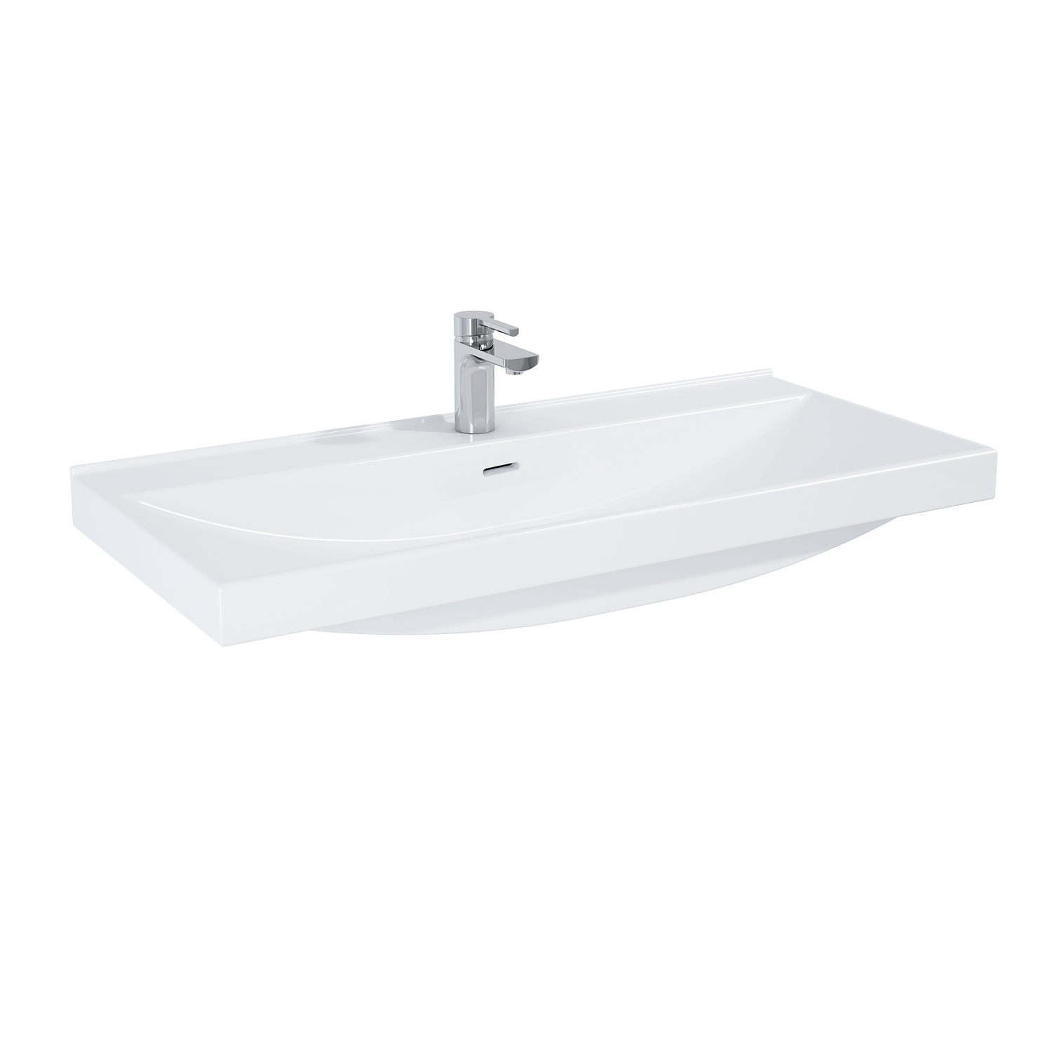 Umývadlo - Nábytok Washbasin Elita Maxxi 100 (145815)