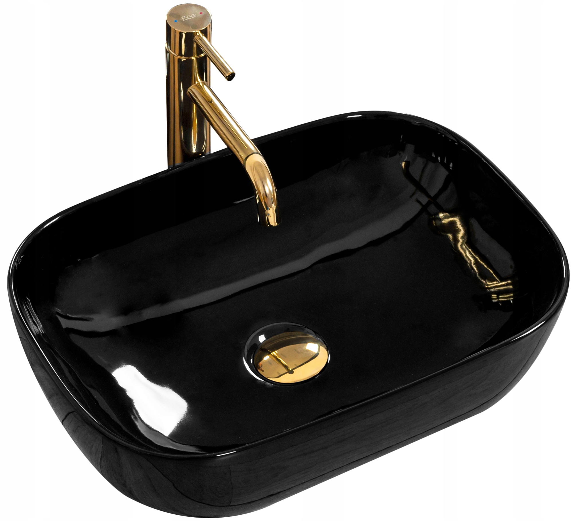 Umývadlo - Belinda Belinda Basin Black Keramic Low