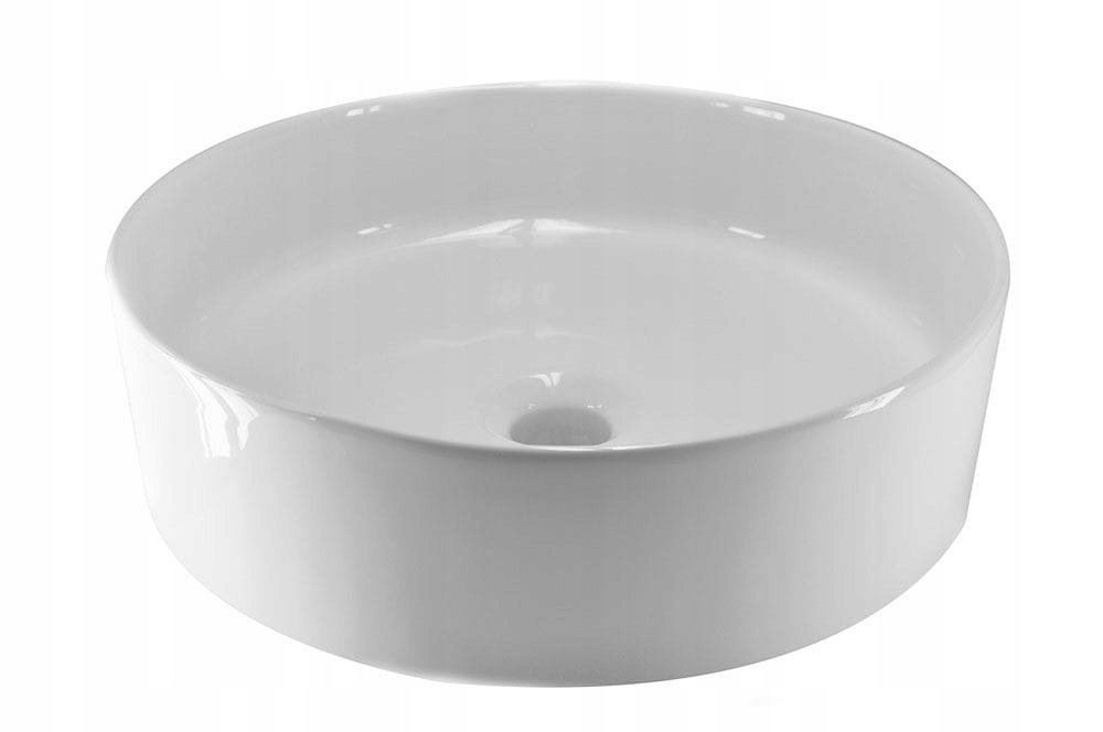 Umývadlo - Keramická keramická kotlina 40 cm biela