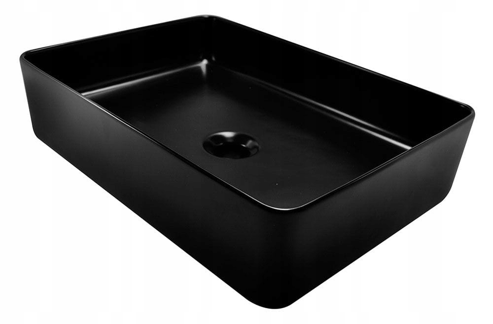 Umývadlo - Umývadlová keramika 50x35 Black Mat Link