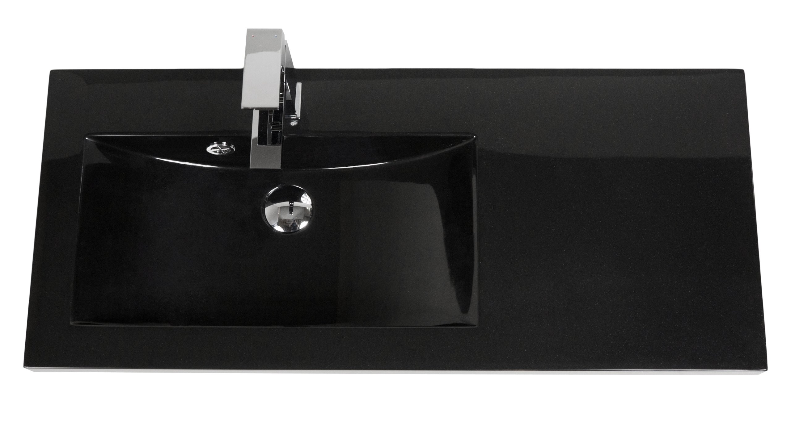 Umývadlo - Umývadlo s 90x39cm Clever-900L Black