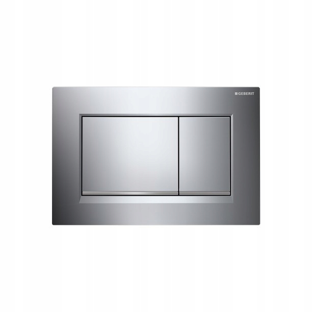 Splachovacie WC tlačítko - TECE TILE TILE TOWN BLACK GLOS GLOSS 9240403