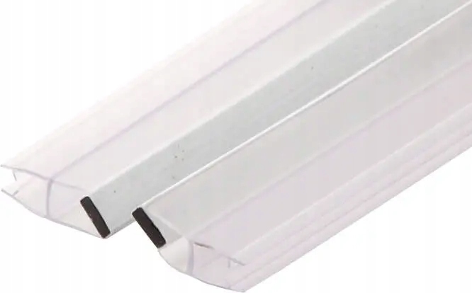 Vertikálne tesnenia pre 5 mm sklo - magnetické