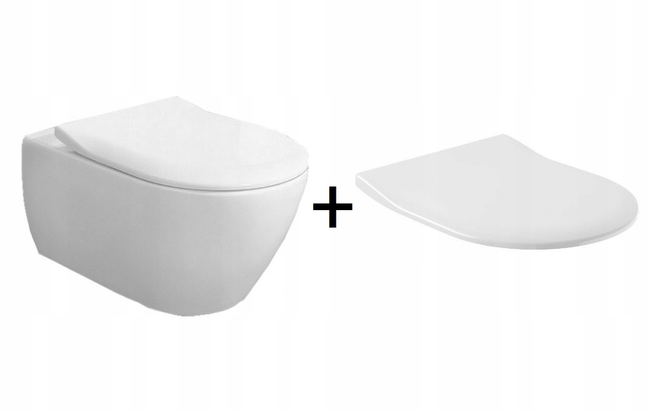 WC misa - WC toaleta V&B s doskou 56,5 x 37,5 cm biela 5614R201