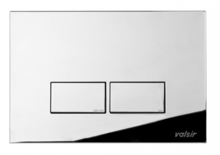 VALSIR VÍŤAZ-S Tlačidlo chrome rám P3