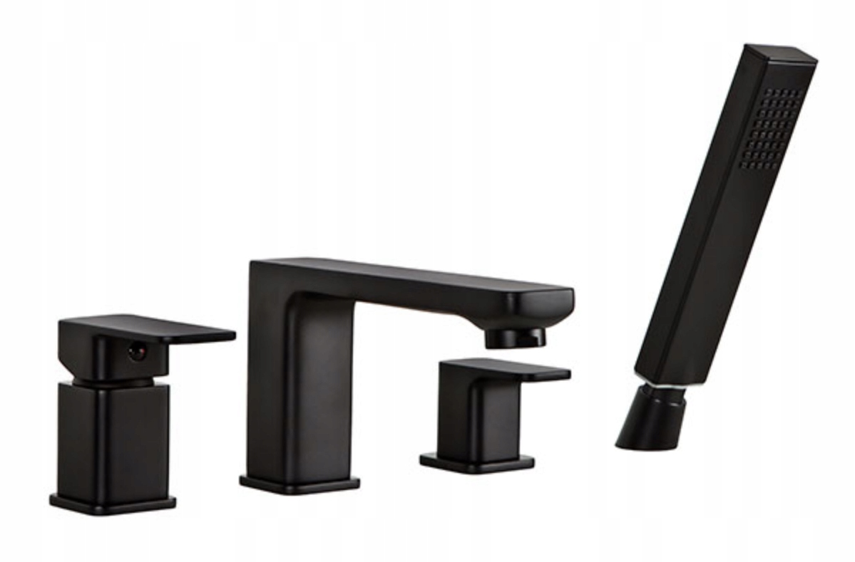 Umyvadlová batéria - VALVEX Loft Black 4-diera vaňa